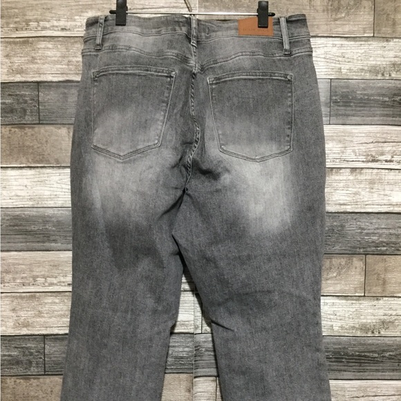 Judy Blue Slim Fit Jeans Women’s 18W Gray Denim Stretch (Inseam 27.5) - Picture 12 of 12